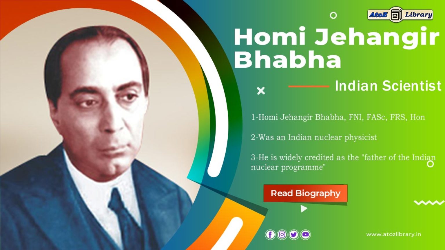 Biography of Homi Jehangir Bhabha: The Visionary Scientist Who Changed ...