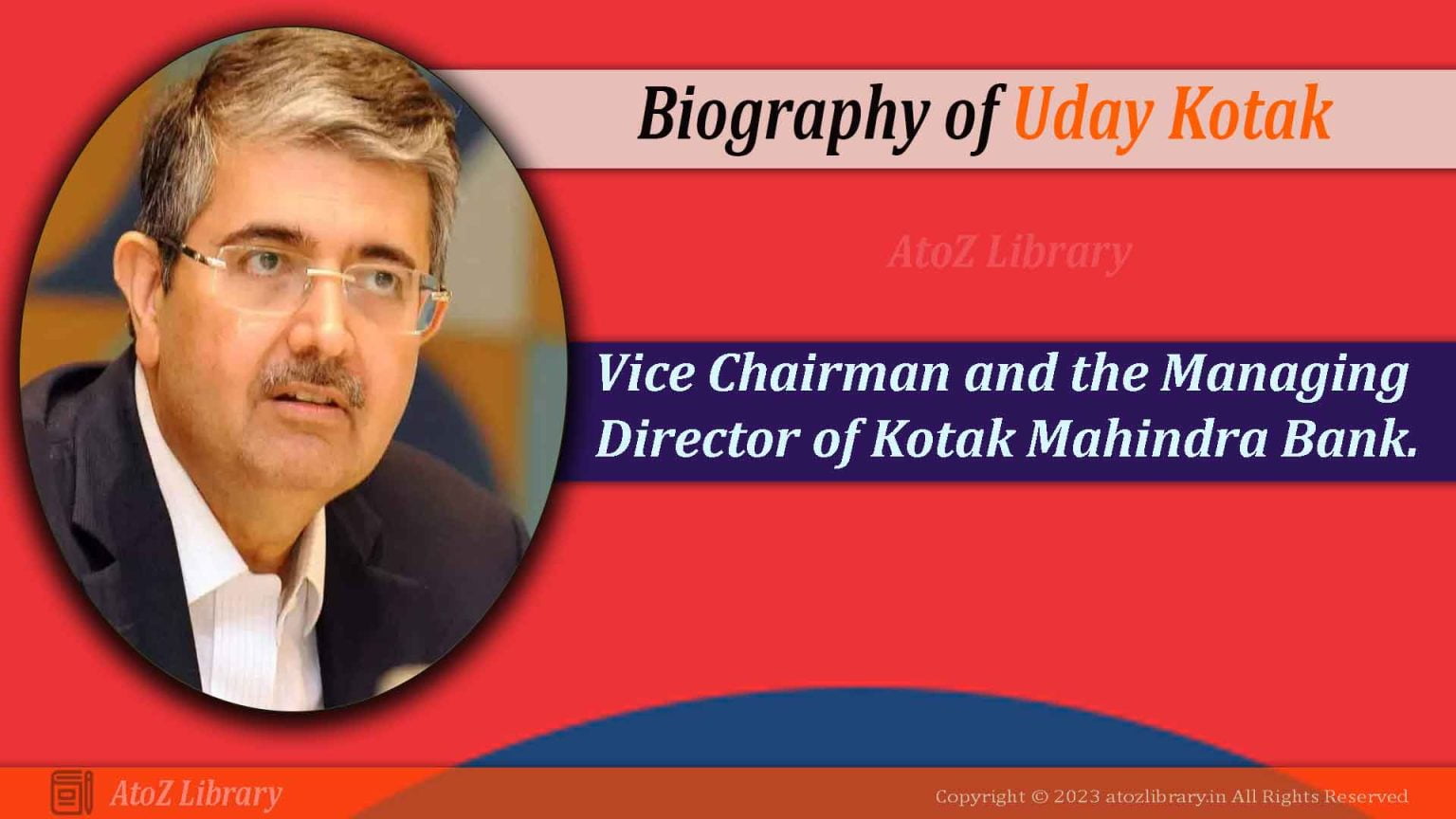 Biography Of Uday Kotak: The Mumbai Boy Who Revolutionized Banking ...