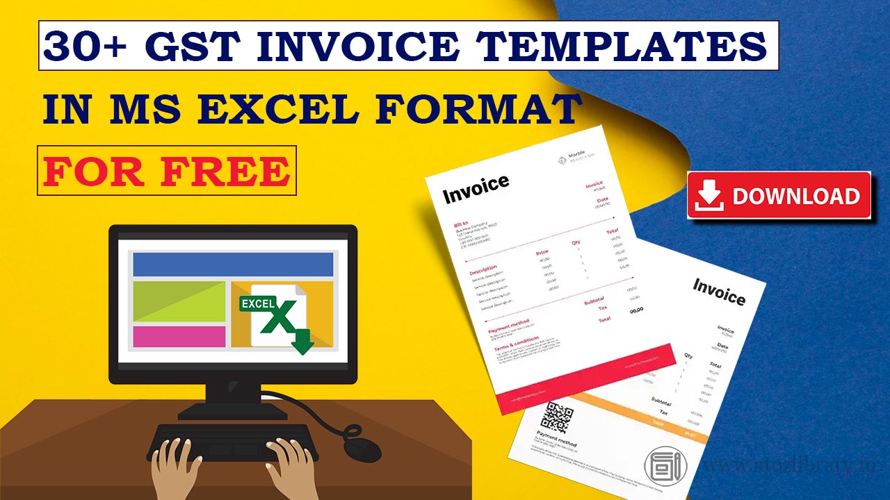 invoice format in excel For Free