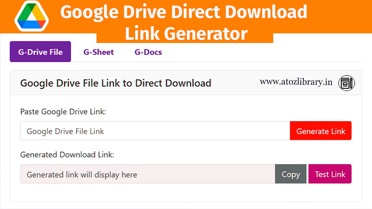 Download Data From Google Drive