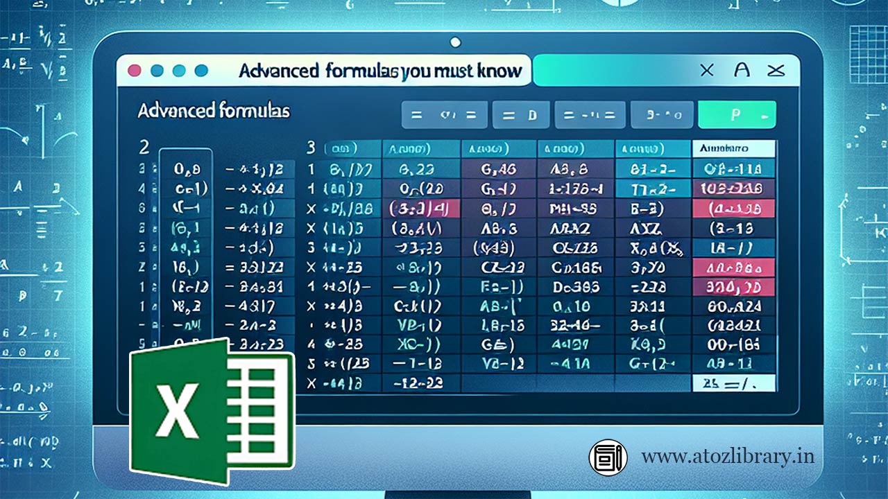 advanced excel formulas in excel