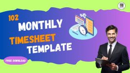 Monthly Timesheet Template Download